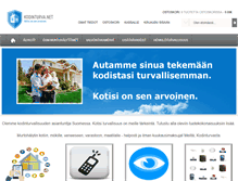 Tablet Screenshot of kodinturva.net